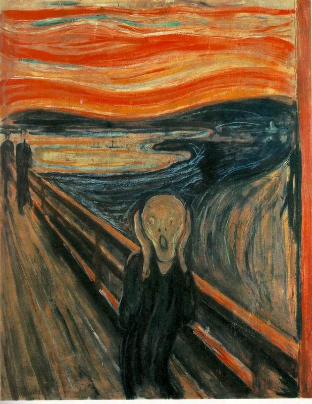 munch the scream print